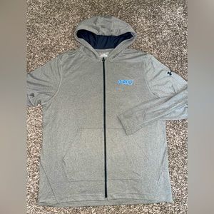 Under Armour Mens Grey Zip Up‎ Hoodie- OAHU